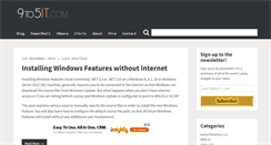 Desktop Screenshot of 9to5it.com